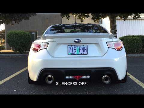 Spec-D Tuning Catback Sounds - Subaru BRZ