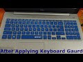 Tamil Unboxing Of Keyboard Protector And Applying On Dell Inspiron 15 5000 Series