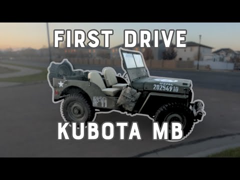 Thumbnail for Kubota Diesel Willys MB – First Drive with Rebuilt Transmission by Willys MB