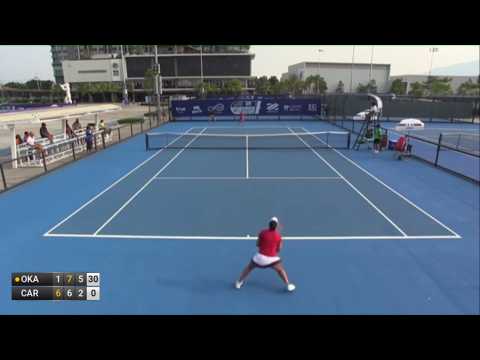 W25 HUA HIN, SINGLES  Kyoka Okamura vs Martina Caregaro