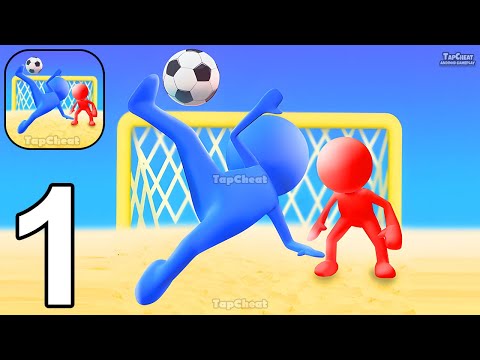 Gameplay Walkthrough Part 1 Stickman Soccer Game - Anddroid - YouTube
