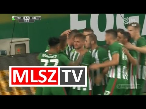 Florian Trinks gólja a Ferencvárosi TC - Swietelsky Haladás mérkőzésen