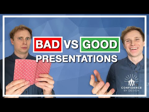 BAD Presentation vs GOOD Presentation (What makes the difference?)
