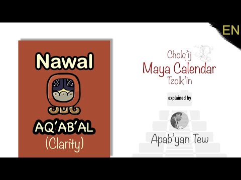 Maya Calendar: Explaining the Nawal Aq'ab'al (Clarity) - Tzolkin/Cholqij