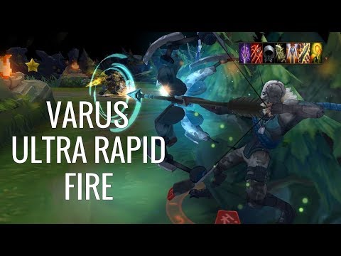 THE BEST ADC IN URF?! League of Legends - Varus - All Random Ultra Rapid Fire (ARURF 2017)