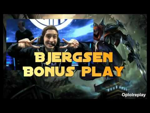 LOL Highlights : Bjergsen The Indisputable, Best Mid NA ,2015 NA LCS Spring