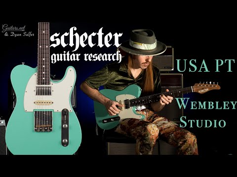 Schecter Custom Shop USA PT Wembley Studio -  Seafoam Green Aged Nitro image 13