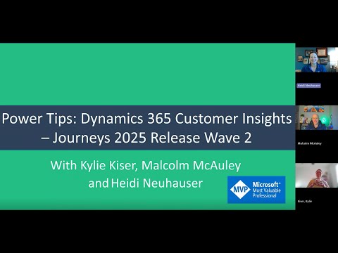 Customer Insights: Journeys 2025 Wave 2 Customer Insights: Journeys 2025 Wave 2