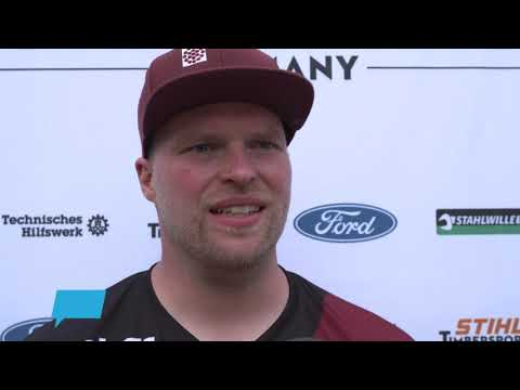 Deutschlands beste Sportholzfäller sind in die Wettkampfzeit gestartet