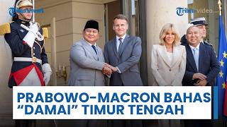 Prabowo Tegaskan Posisi Indonesia terkait Konflik Timur Tengah saat Bertemu Macron Bahas Perdamaian