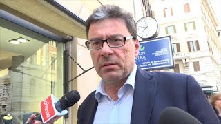 Governo, Giorgetti: Nome di Conte non vacilla. Speriamo di chiudere entro la settimana