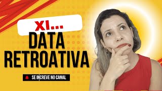 DATA RETROATIVA EM DOCUMENTO DE SEGURANÇA? E AGORA? RENATAAAAAAAAAAAAAAAAAAAA