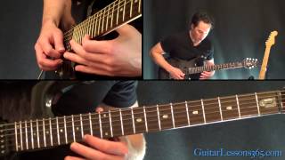 Welcome Home (Sanitarium) Guitar Lesson - Metallica - Main Solo