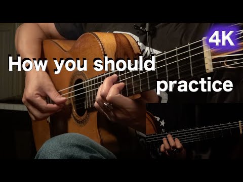 How you should practice guitar everyday faster result efficiency plan [Flamenco Guitar Lesson]