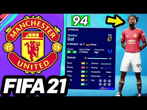 YOUTH ACADEMY WONDER KID DEBUT! - FIFA 21 Manchester United Career Mode