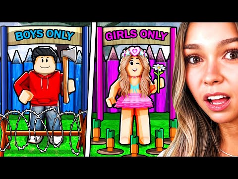 GIRLS BASE vs BOYS BASE in 99 Nights in the Forest!