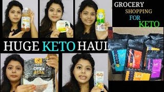 Huge Keto Grocery Haul From Amazon and Local Shops//Indian Keto Food Items