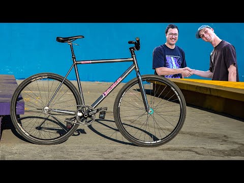 [BIKE CHECK] Max Corcoran's COURTTEK Fixed Gear by Master Bike Co