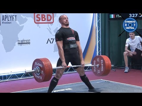 Youssuf El Adlani - 1st Place 93 kg jr - EPF Classic Championships 2019 - 780 kg Total