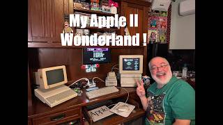 My Awesome Apple II Wonderland - IIgs Iic - Floppy Emu - Aquarius+ - 8bit 16bit Vintage Computing
