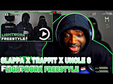 Slappa x Trapfit x Uncle S - Lightwork Freestyle 🇳🇱 (Prod. Reimas x Ron.adg) | REACTION