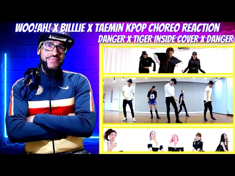 WOO!AH! X BILLLIE X TAEMIN KPOP CHOREOGRAPHY REACTION