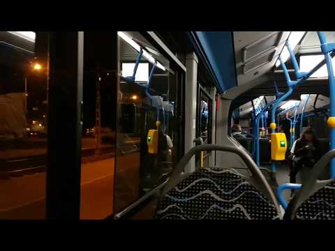 A 196-os busz az újpalotai viharban - MHU-727 (2020.06.07)