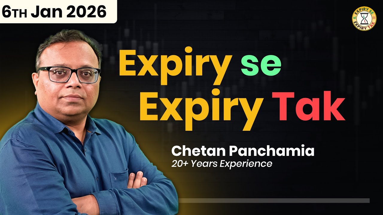 Nifty And Bank Nifty Options Are Sending Signals! | Expiry Se Expiry Tak | Chetan Panchamia