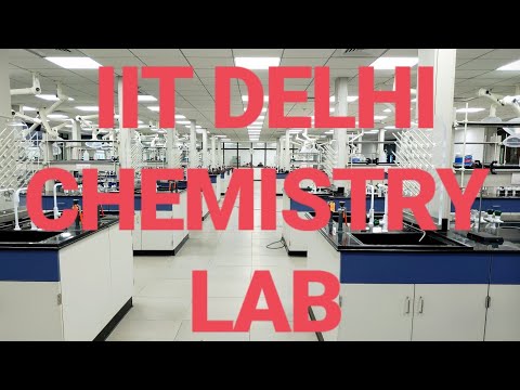 IIT DELHI CHEMISTRY LAB