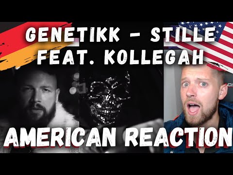 GENETIKK - STILLE feat. Kollegah AMERICAN REACTS to GERMAN RAP!