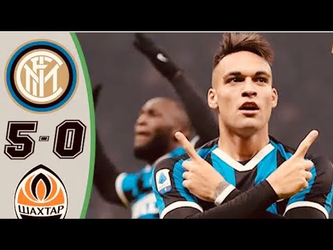 Inter Milan vs Shakhtar Donetsk 5 - 0 Goals & Highlights 2020