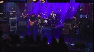 Kings Of Leon   Family Tree Live on Letterman