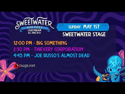 SweetWater 420 Festival: Livestream From Atlanta, GA, Sunday 5/1/22 - SweetWater Stage