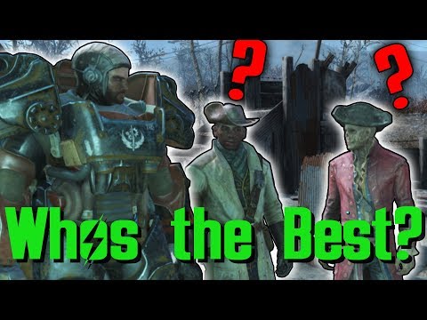 Who's the Best Companion in Fallout 4? - Worst to Best List!