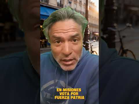 🗣️Hey, vote! Fuerza Patria tells you in French 🗼🗳️