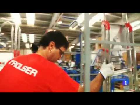 TVE Fabricando Made In Spain: Cómo se fabrican las escaleras ROLSER