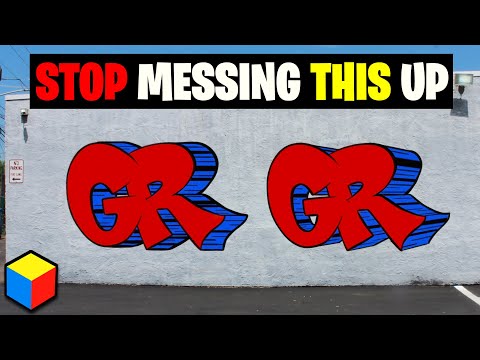 Draw BETTER 3D in Graffiti With THIS Guide!