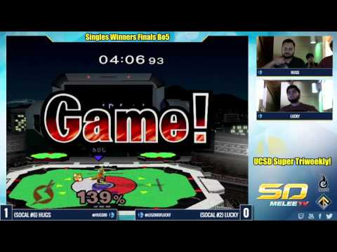 UCSD Super Triweekly Singles WF: Hugs vs. Lucky - SSBM