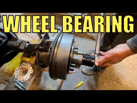 Willys Jeep Wheel Bearing SETUP [easy to follow steps]