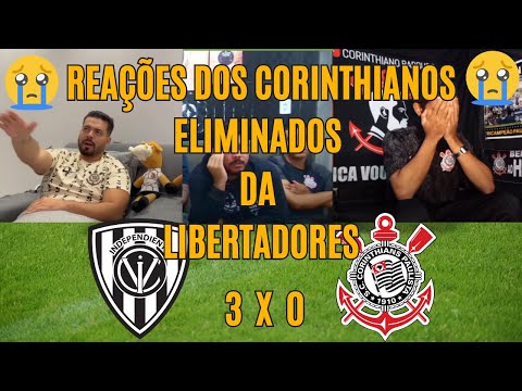 Del Valle 3 x 0 Corinthians - Eliminados da libertadores 2023 - react dos corinthianos.
