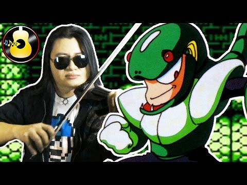Mega Man 3 - Snake Man Theme (Violin Rock Cover/Remix) || String Player Gamer