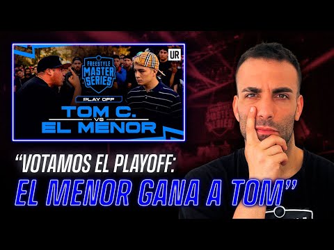 🇨🇱 EL MENOR GANA EL PLAYOFF (VOTACIÓN) 💥 EL MENOR VS TOM CROWLEY (FMS CHILE) T.3 🌟 Votación