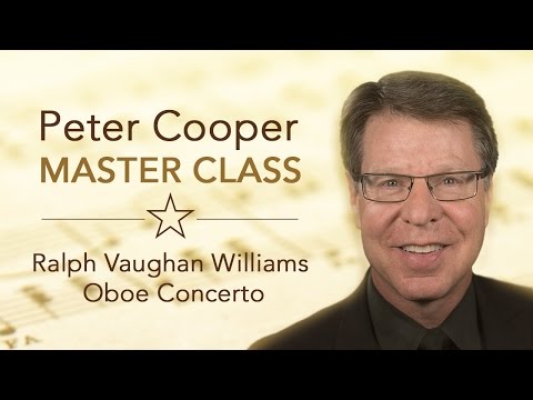 Master Class with Peter Cooper | Ralph Vaughan Williams Oboe Concerto