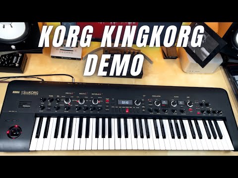 Korg KingKORG Demo - no talking -