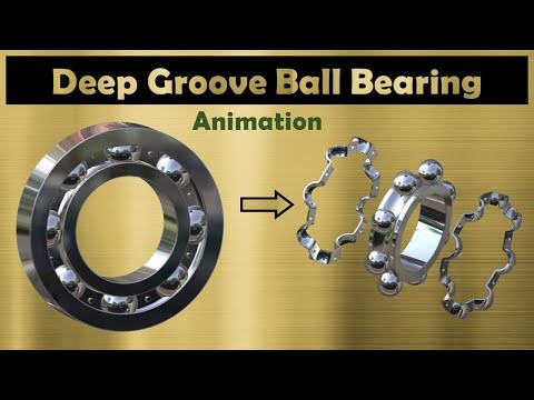 Deep Groove Ball Bearing Animation | Lemurian Designs