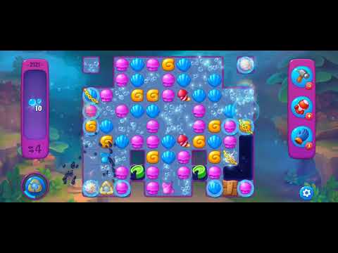 Fishdom Super Hard Level 2121 (with Double Lightning Booster) @choraelmin