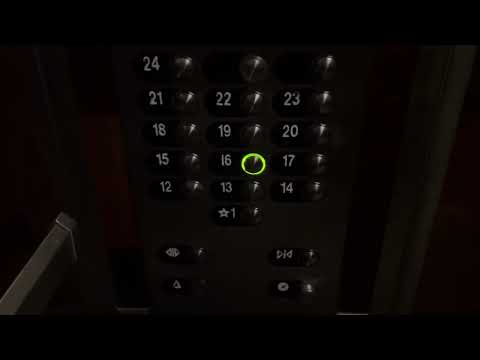 (12-24) Otis Elevonic 411M Elevators at the Chrysler Building