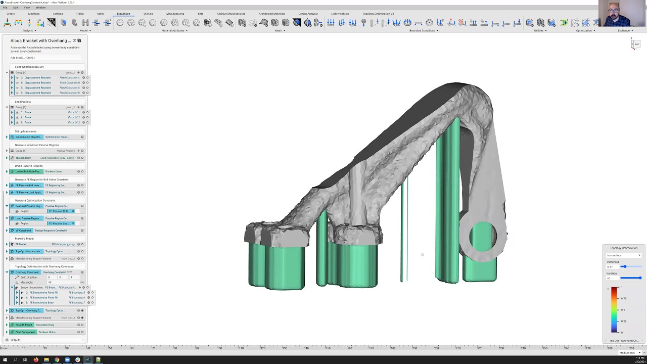 nTop Live: Manufacturing Constraints for Topology Optimization