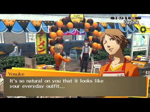 Persona 4 Golden Halloween Fair [New Scene]