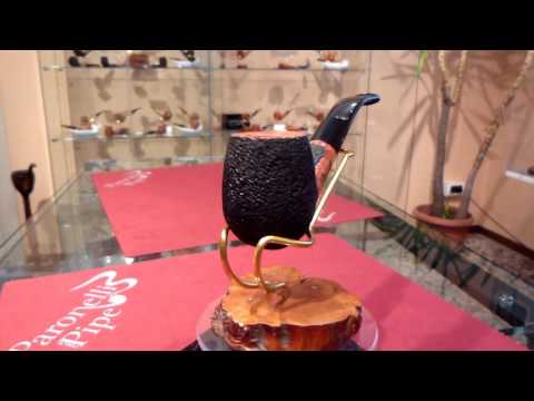 Pipa radica bent fatta a mano - www.paronellipipe.it